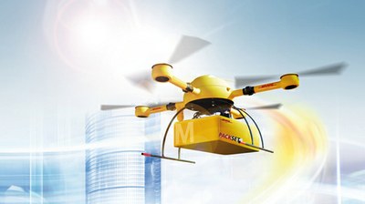 Drone bezorgt medicatie