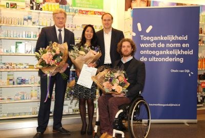 Eerste apotheek met keurmerk toegankelijkheid