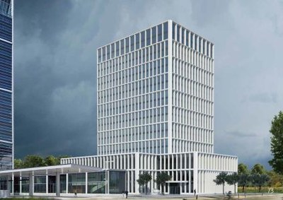 Hoogste punt bereikt nieuwe EMA-gebouw in Amsterdam