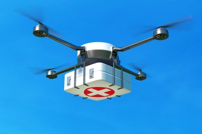 Drone vliegt met medicijnen tussen ziekenhuizen in Zwolle en Meppel