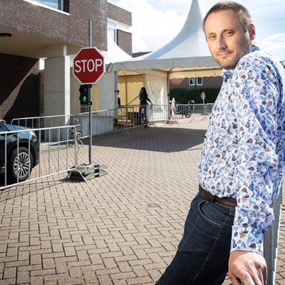 Wachten bij het stoplicht