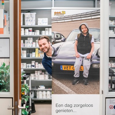 Zorgeloos in de Porsche